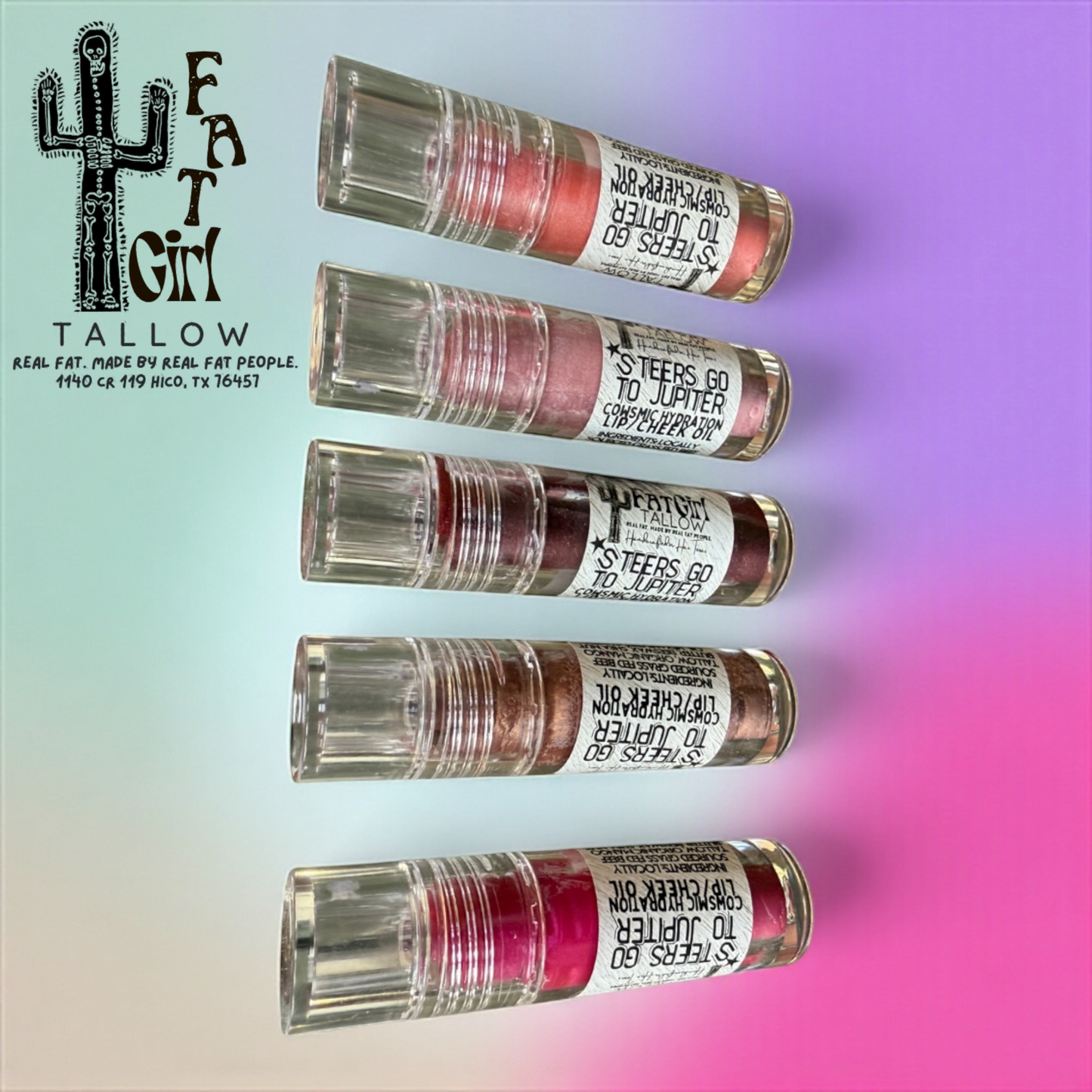 Steers Go To Jupiter- Lip and Cheek Oil
