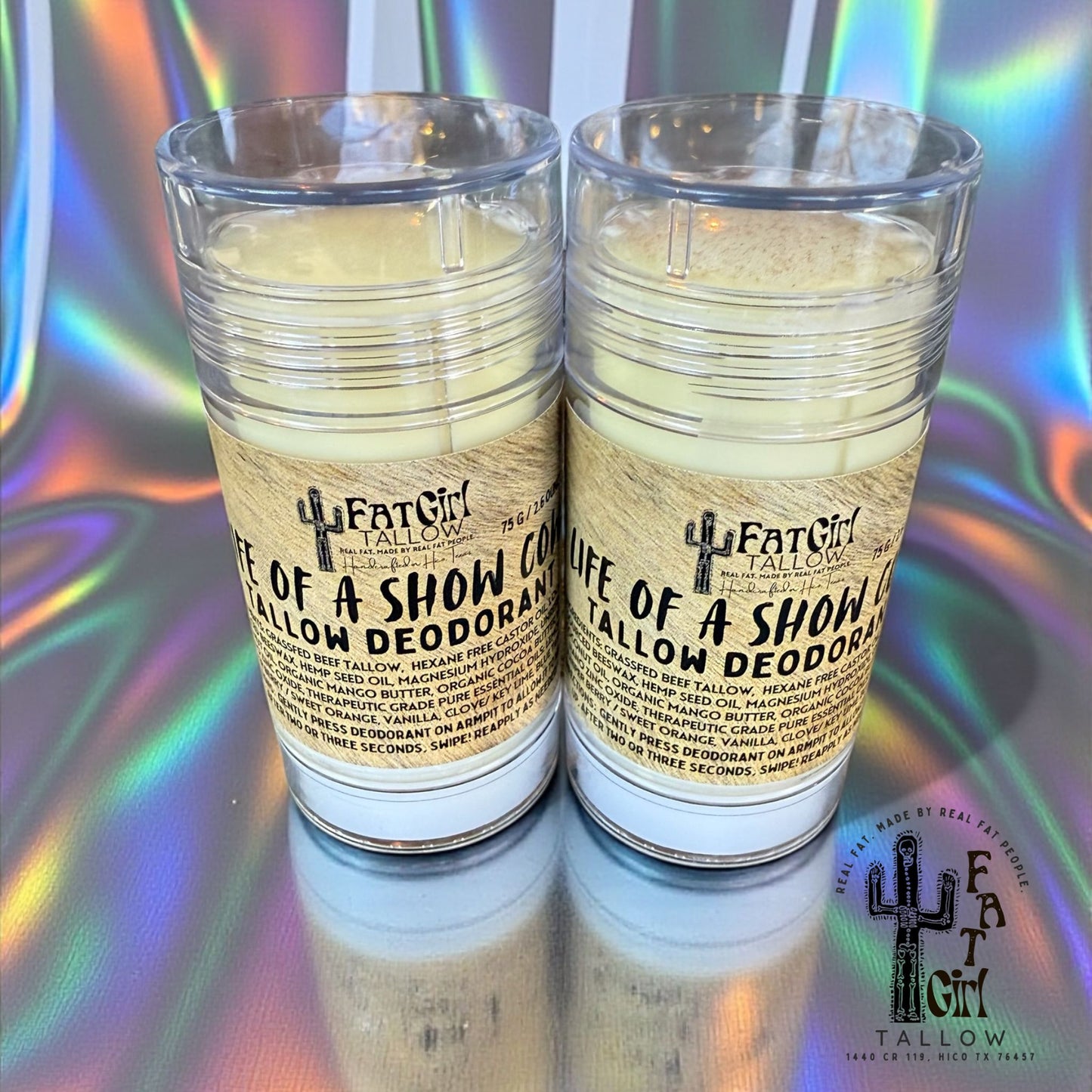 Life of a Show Cow- Tallow Deodorant