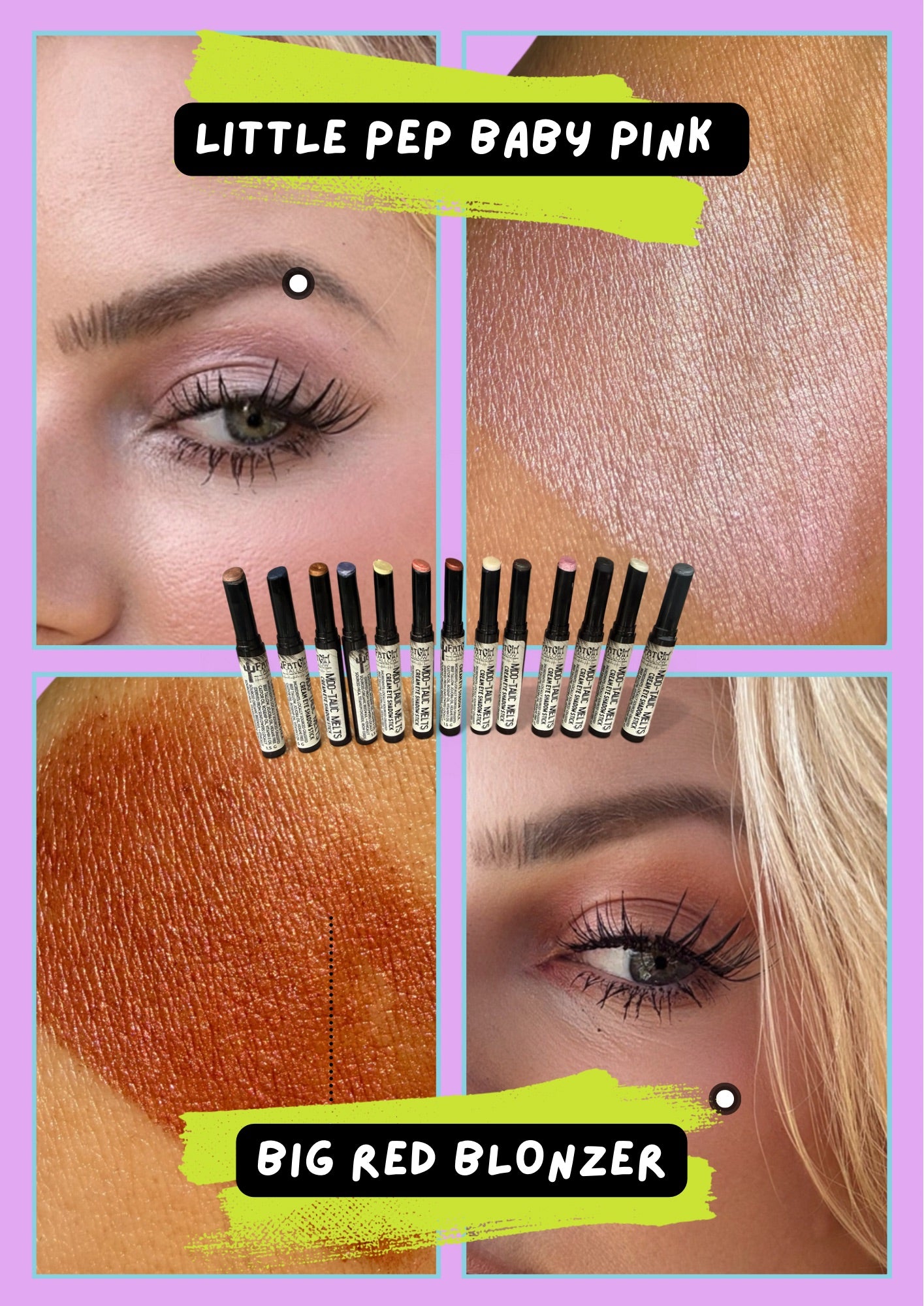 Moo-tallic Melts Cream Eye Shadow Stick