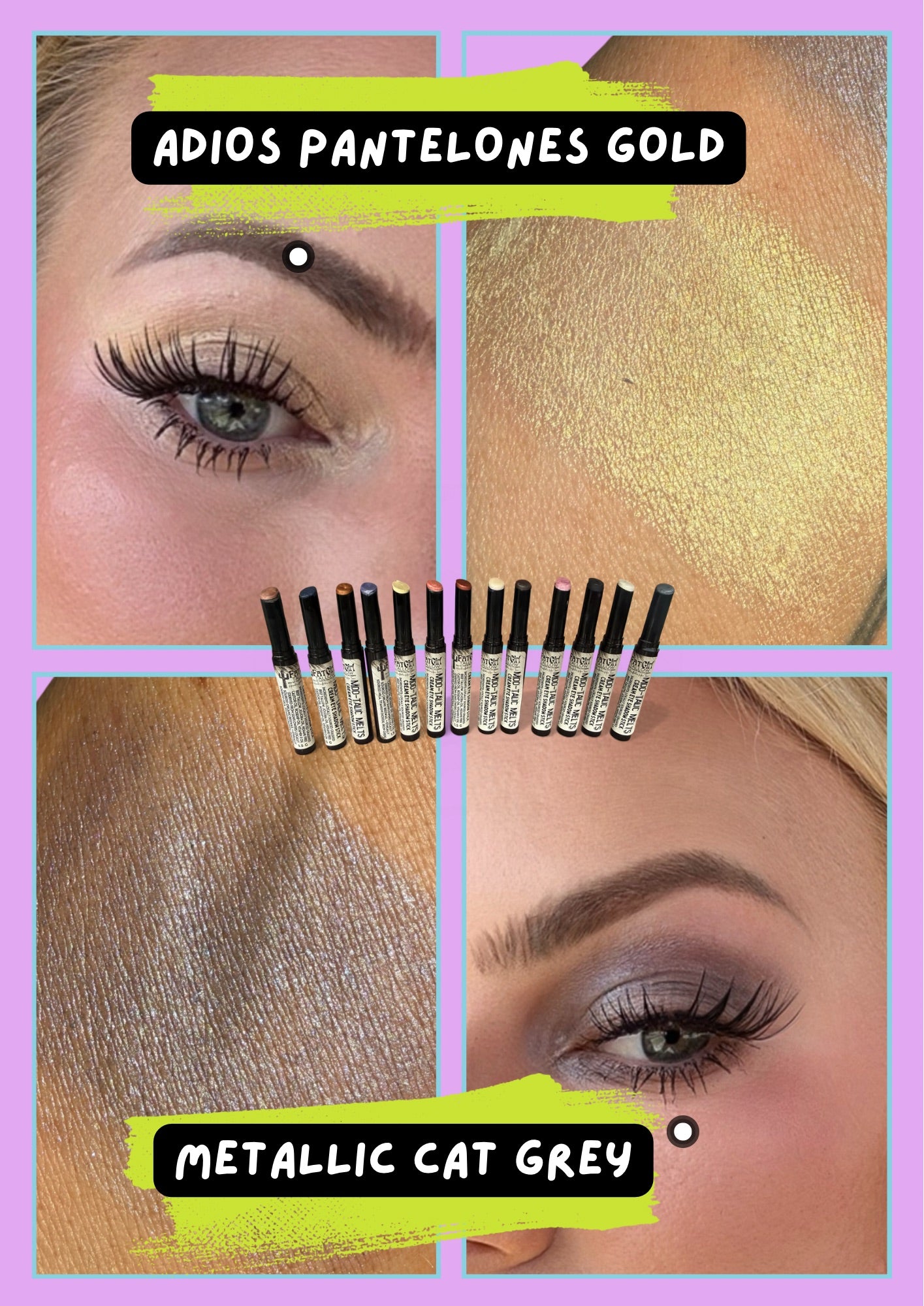 Moo-tallic Melts Cream Eye Shadow Stick