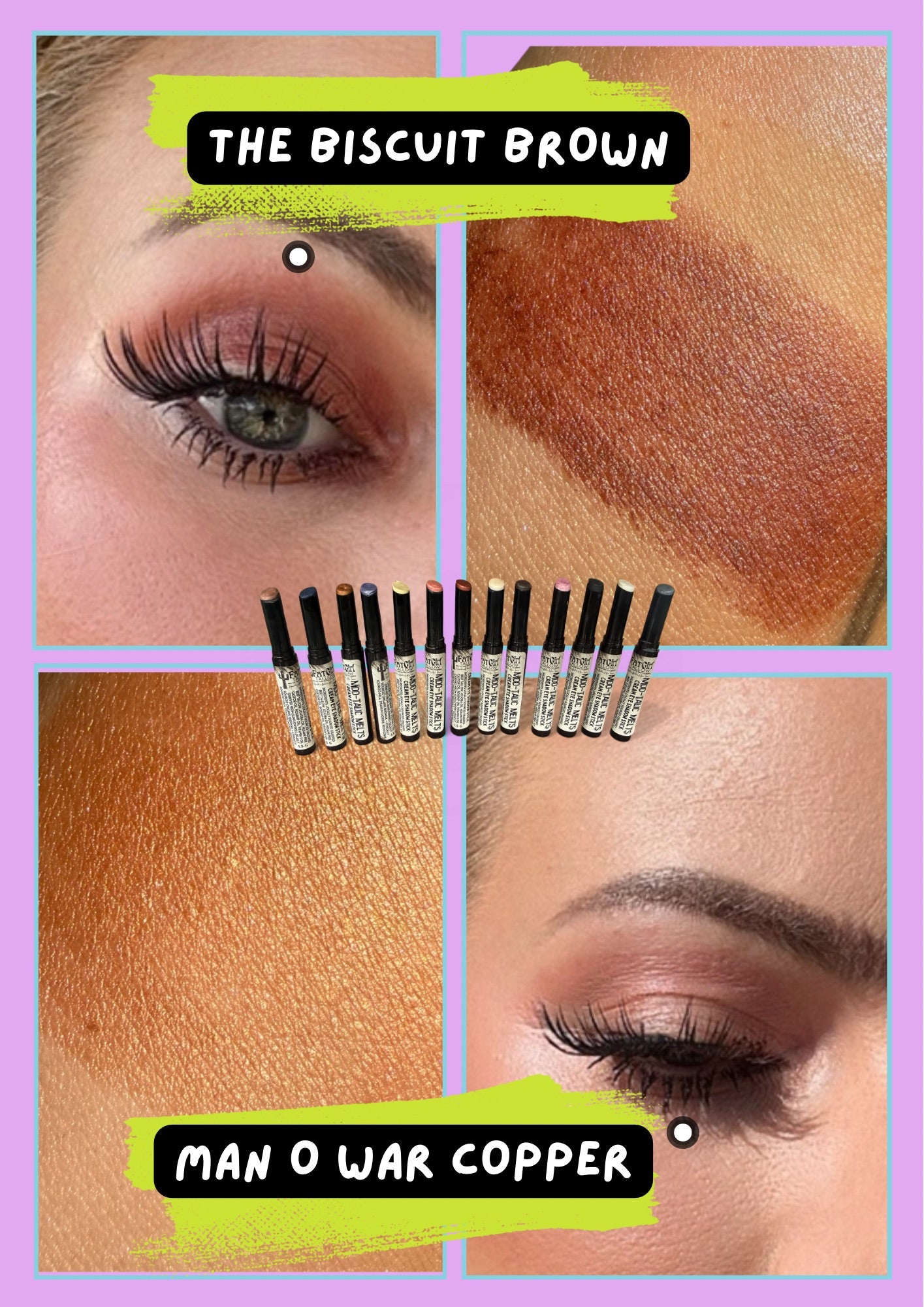 Moo-tallic Melts Cream Eye Shadow Stick