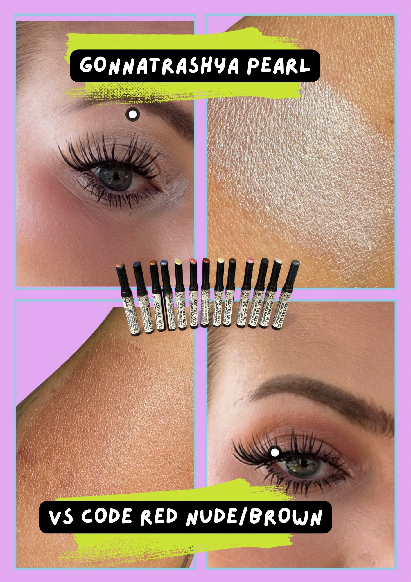 Moo-tallic Melts Cream Eye Shadow Stick