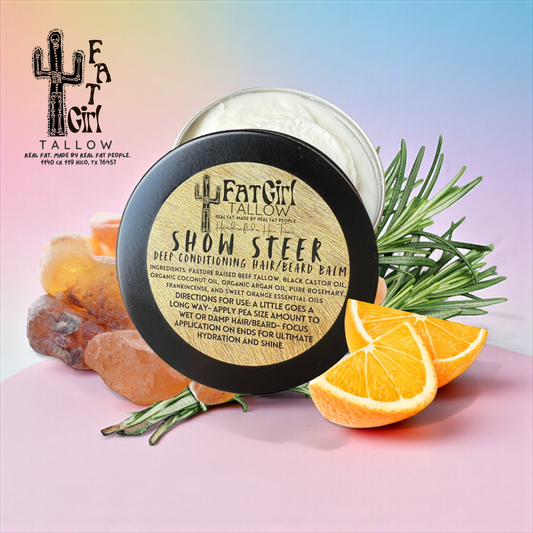 Show Steer- Conditioning Hair and Beard Balm